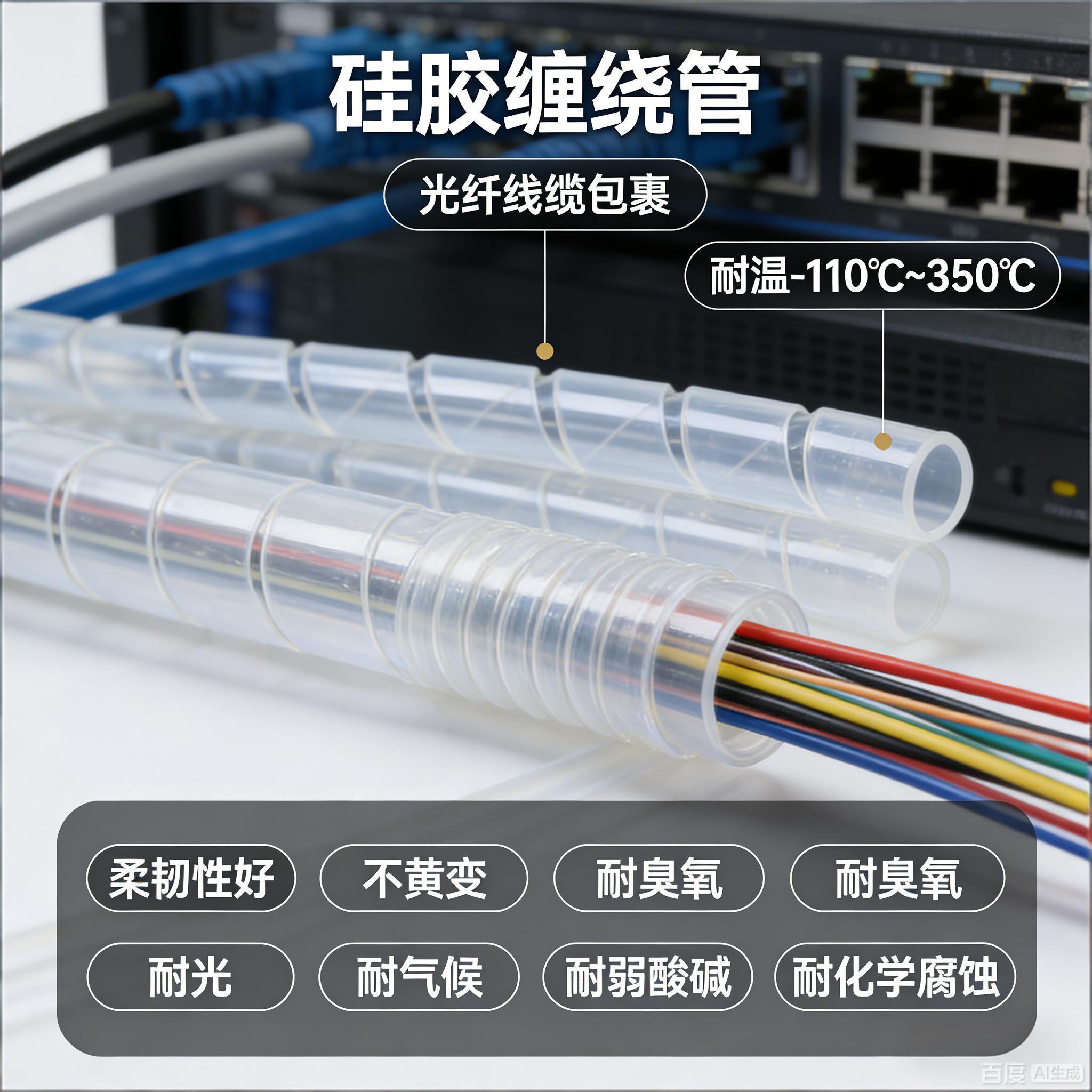 硅胶缠绕管