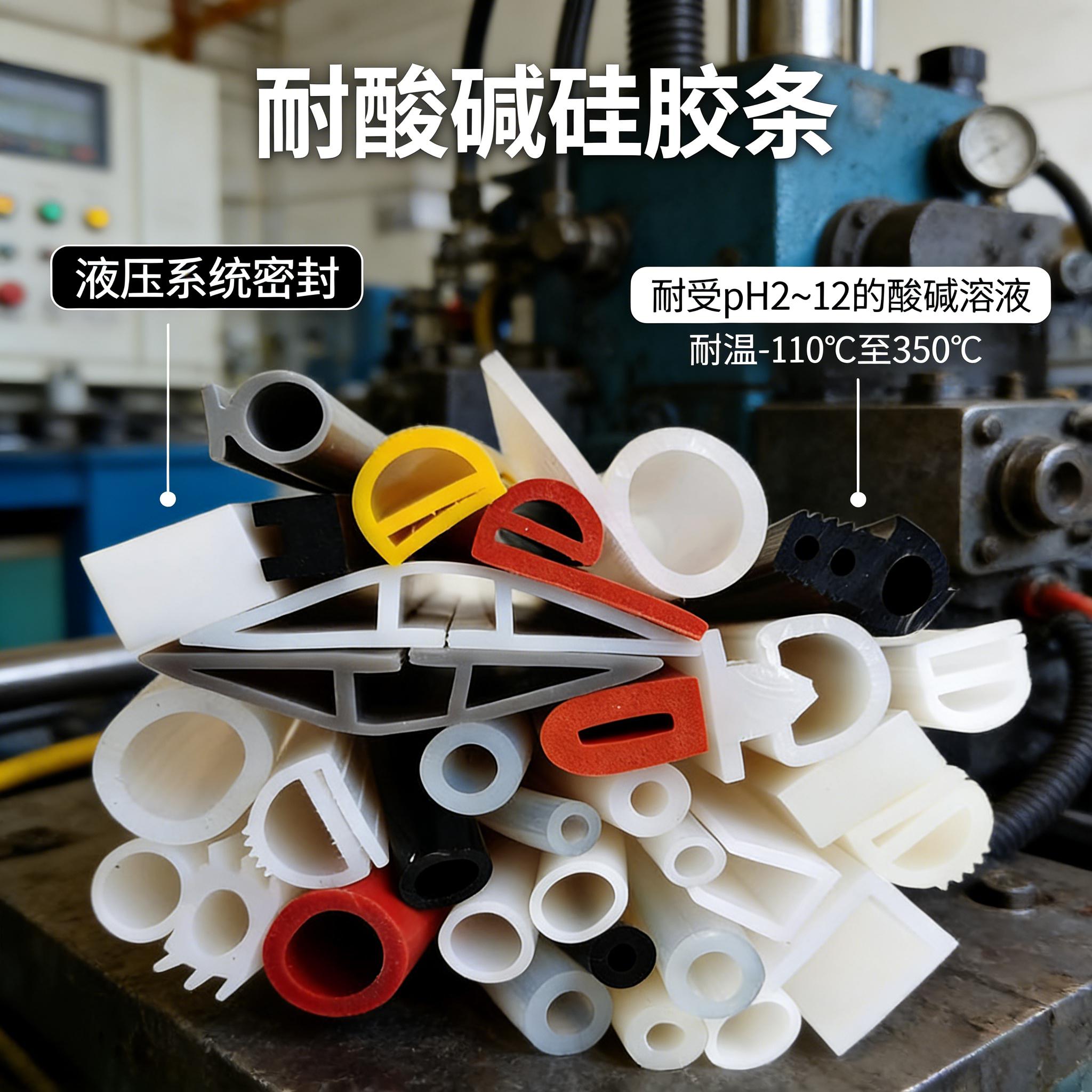 耐酸碱硅胶条