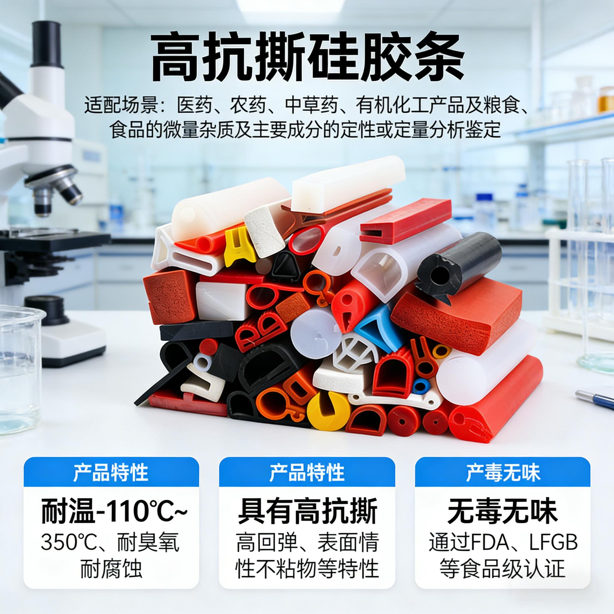 高抗撕硅胶条